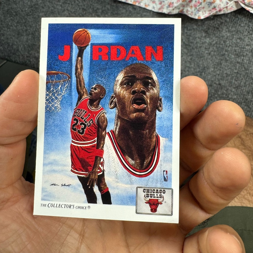 Upper Deck Trading Card Michael Jordan OS Multi Color 1991 Bulls Checklist 75